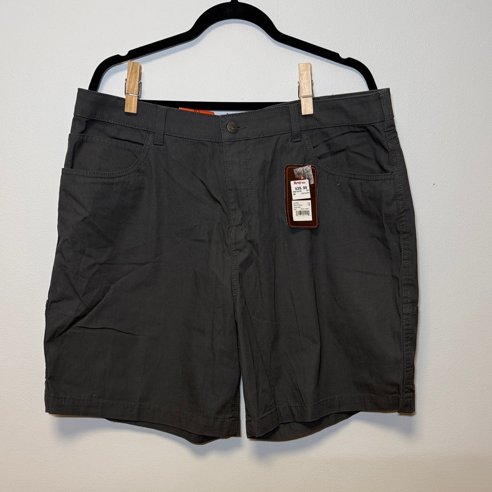 Women's Dark Gray Cargo Shorts